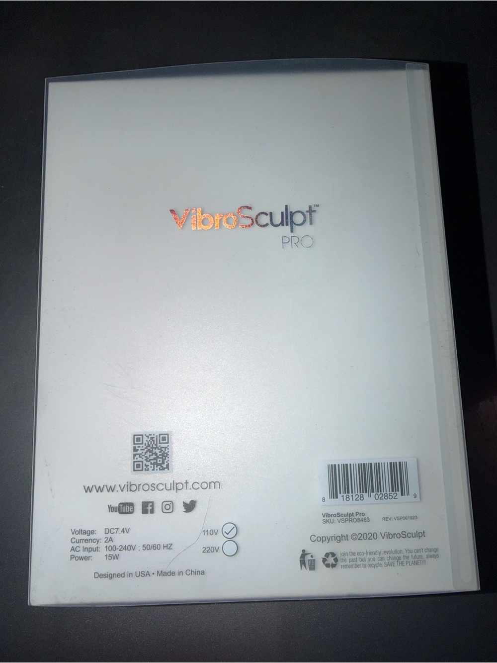 VibroSculpt Pro Device - White